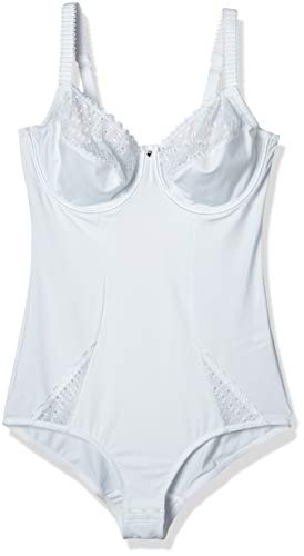 Sassa Damen Formender Body Body 989, Gr. 38 (Herstellergröße: 75B), Weiß (Weiß 100) von Sassa