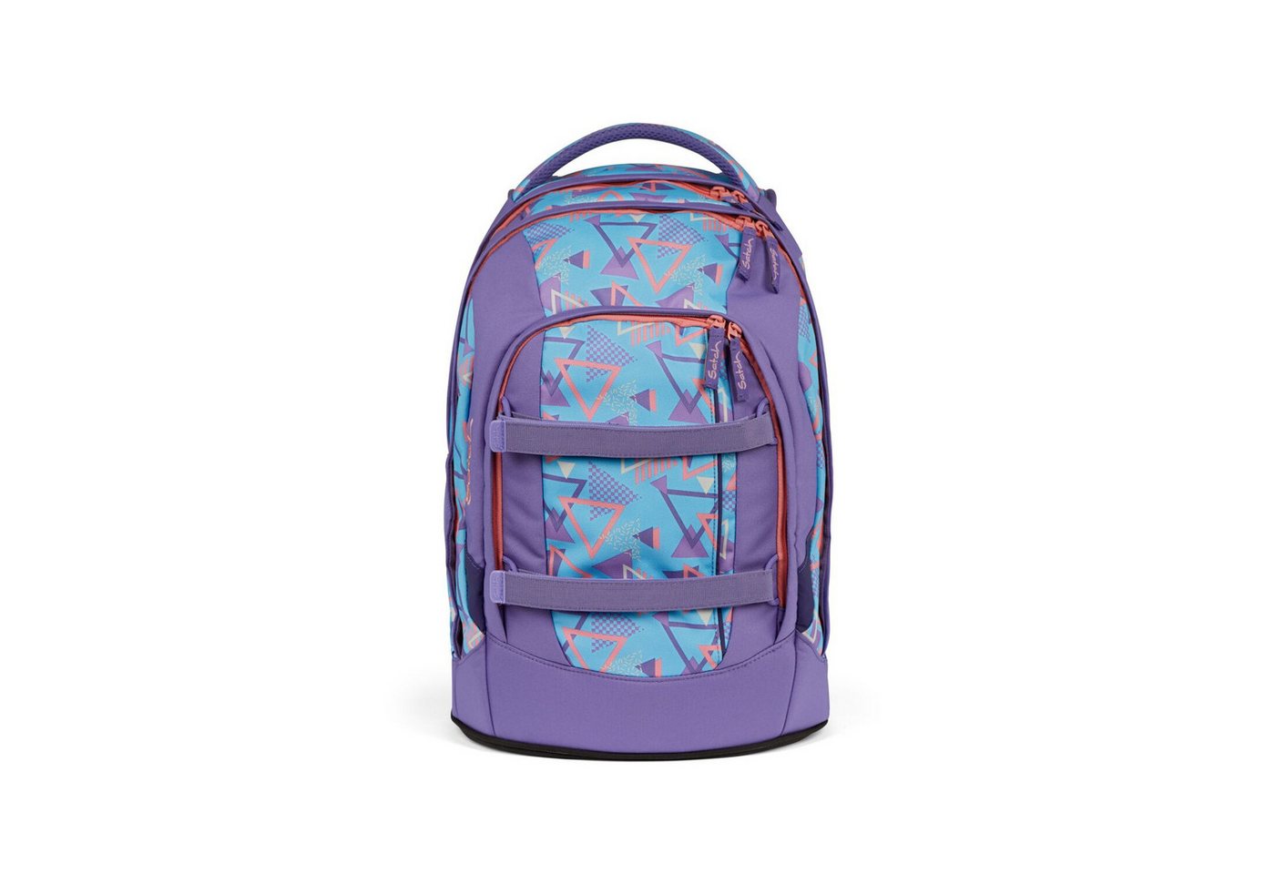 Satch Schulranzen Schulrucksack PACK 80s Dance, Kollektion 2024 (1 Stück), Laptop-Fach, Your-Size-System, Schulranzen von Satch
