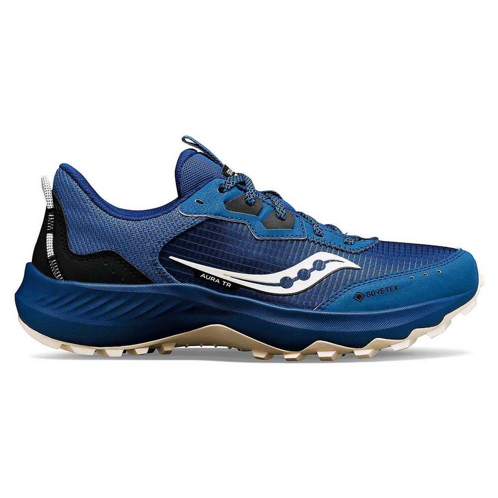 Saucony Aura Tr Gore-tex Trail Running Shoes Blau EU 37 1/2 Frau von Saucony