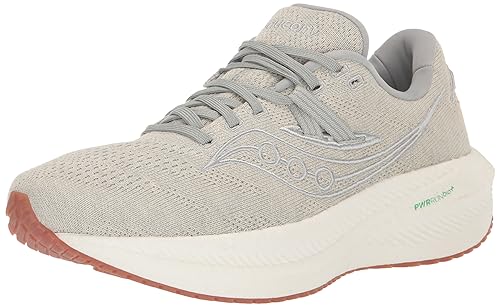 Saucony Damen Triumph Rfg Laufschuhe Neutralschuh Weiß - Grau 42,5 von Saucony