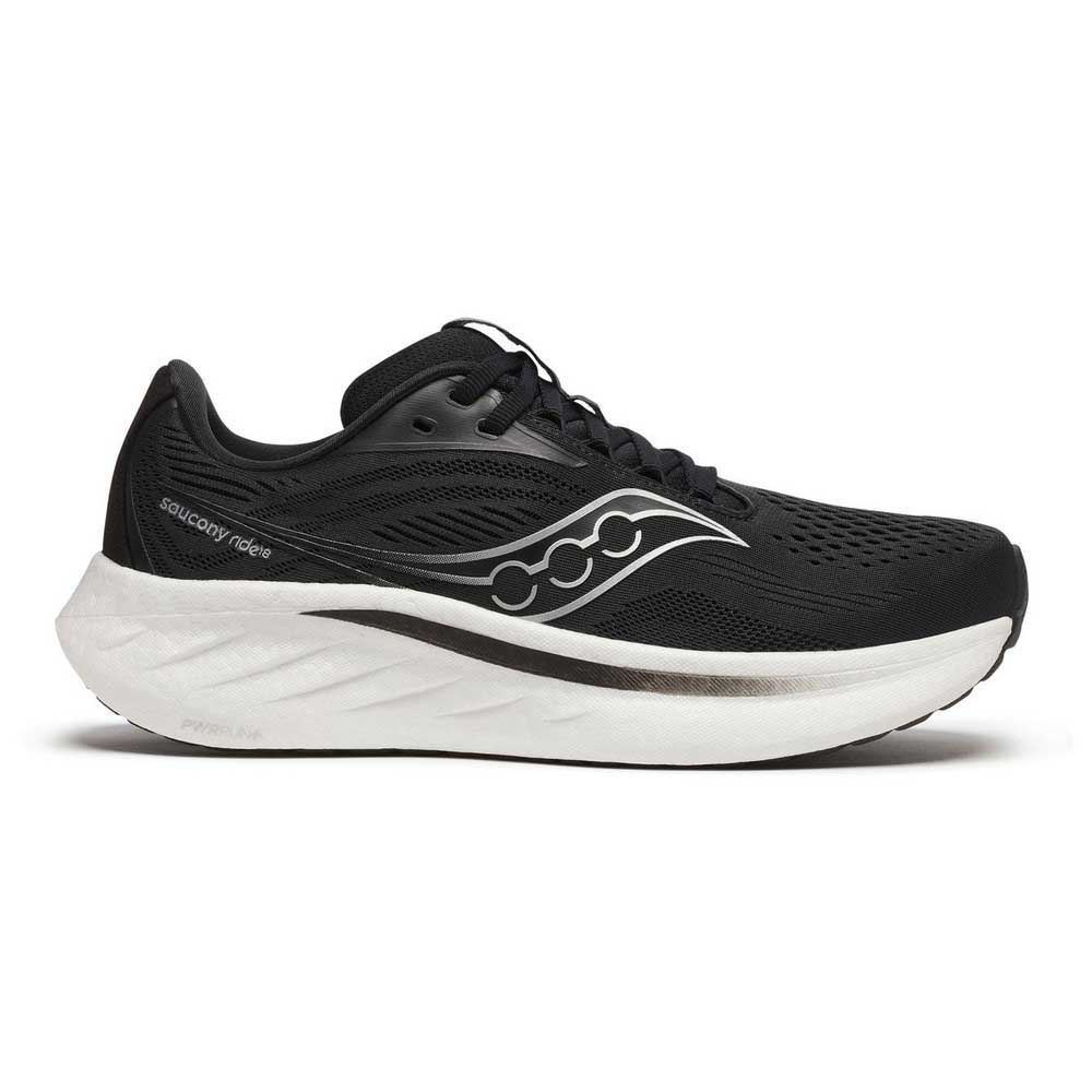 Saucony Ride 18 Running Shoes Schwarz EU 42 Frau von Saucony