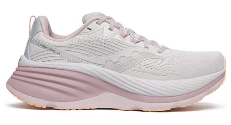saucony hurricane 24 laufschuhe weis pink damen von Saucony