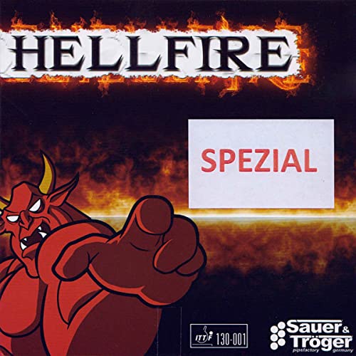 Sauer & Tröger Belag Hellfire Spezial, rot, OX von Sauer & Tröger pipsfactory germany