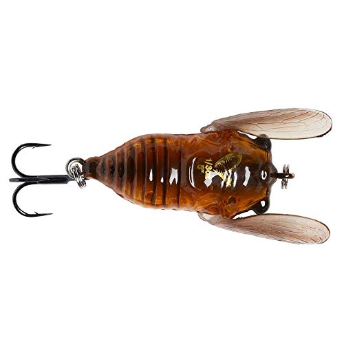 Savage Gear 3D Cicada 3,3 cm Brown von Savage Gear