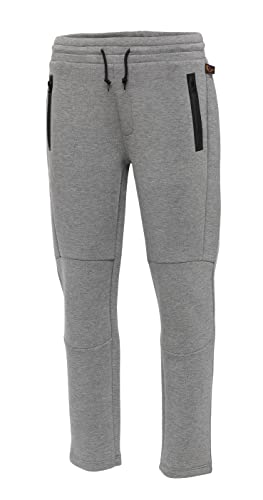Savage Gear Angelhose für Raubfischangler Tec-Foam Joggers Grey Melange, Größe:M von Savage Gear