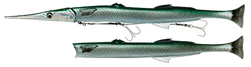 Savage Gear Salt Line Thru Needle Fish Pulse Tail 30cm 66g, Farbe:Green von Savage Gear