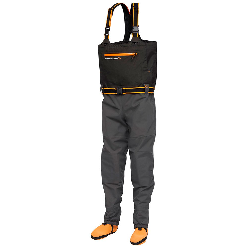 Savage Gear Sg8 Chest Wader Grau M Mann von Savage Gear