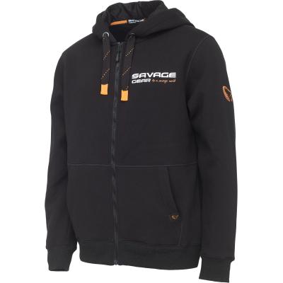 Savage Gear Urban Zip Hoodie S Black Ink von Savage Gear