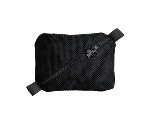 Savotta Trinket Pouch Netztasche Klett 15 x 20 cm, Schwarz von Savotta