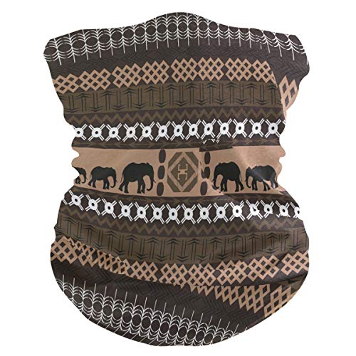 Afrika Klassischer Elefant Gesichtsmaske Schlauchtuch Kopftuch Stirnband Bandanas Kopfbedeckung Halstuch Gesichtsschal Für Männer Frauen Den Sport von Sawhonn