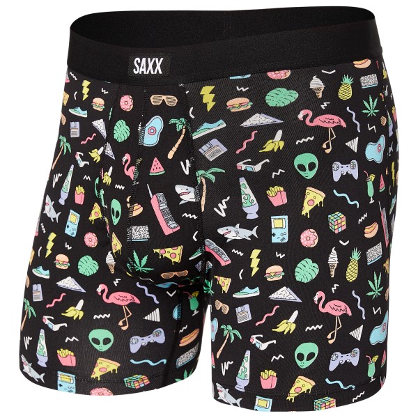 Saxx - Daytripper Boxer Brief Fly - Kunstfaserunterwäsche Gr L;M;S;XL bunt;grau;schwarz von Saxx