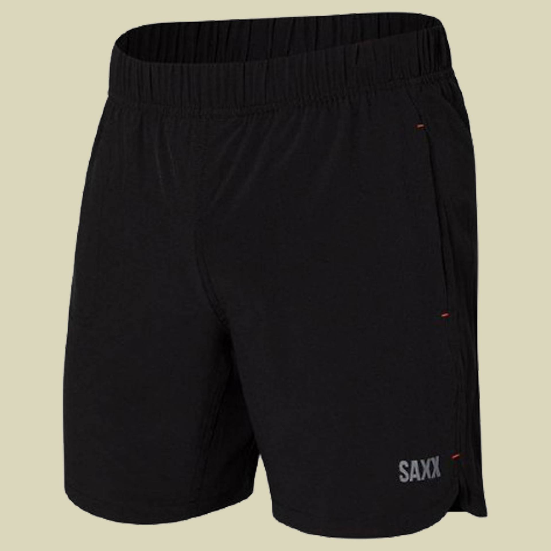 Saxx Gainmaker 2N1 Shorts 7 Herren Shorts mit Innenfutter Größe M  black von Saxx