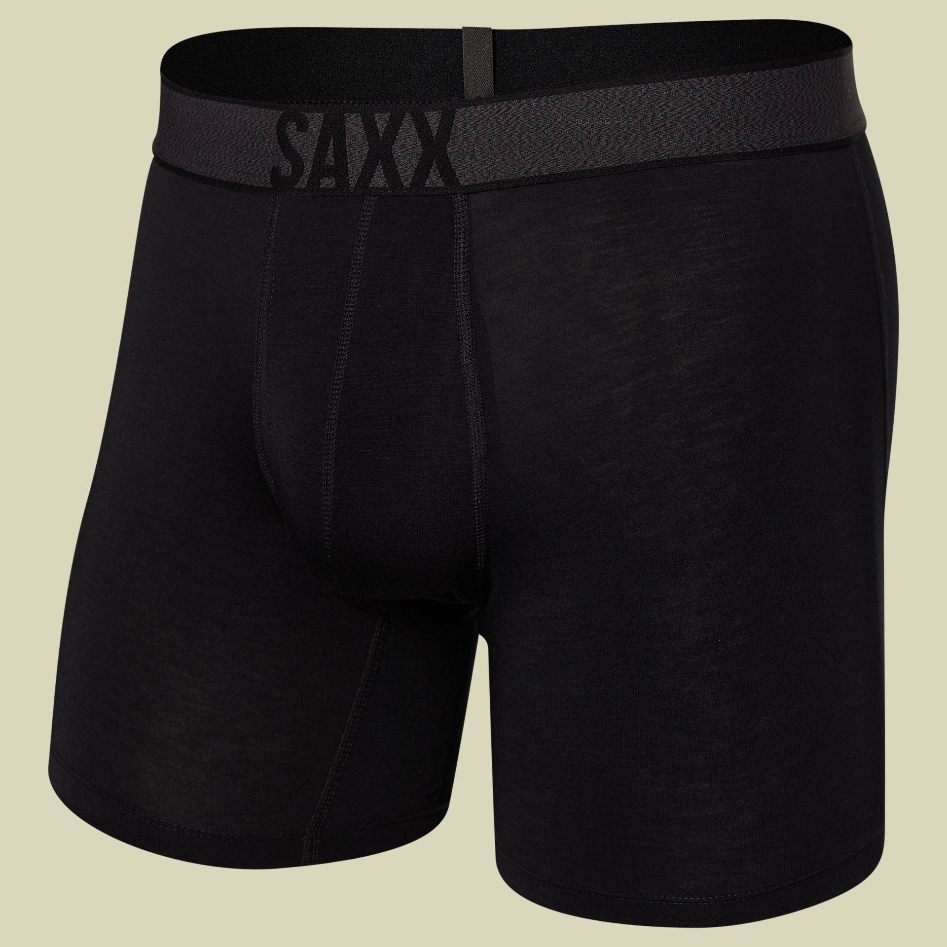 Roast Master Mid-Weight Boxer Brief Fly Men Größe L  Farbe black von Saxx