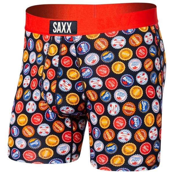 Saxx - Ultra Super Soft Boxer Brief Fly - Kunstfaserunterwäsche Gr S bunt von Saxx