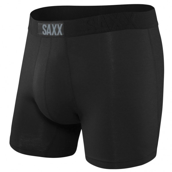 Saxx - Vibe Boxer Brief - Kunstfaserunterwäsche Gr L schwarz von Saxx