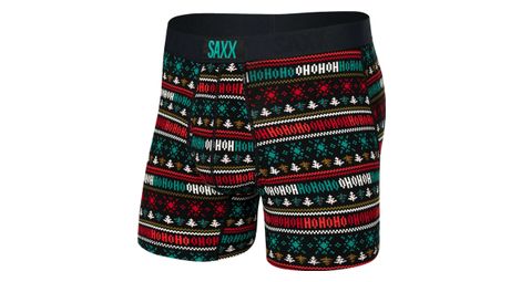 boxer saxx ultra soft brief fly holiday sweater schwarz von Saxx