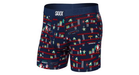 boxer saxx vibe super soft brief santa s workshop blau rot von Saxx