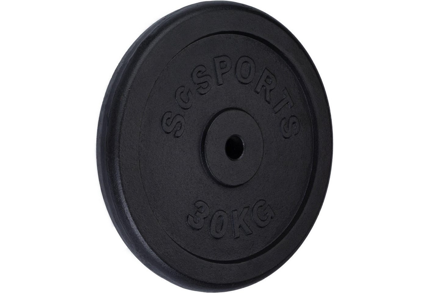 ScSPORTS® Hantelscheiben Einzeln/Set Ø 30mm Gusseisen Gewichtsscheiben Gewichte von ScSPORTS®