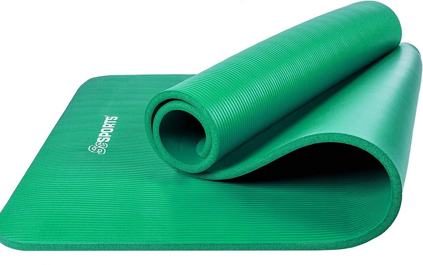ScSPORTS® Sportmatte 190x80x1,5 cm Fitness Gymnastik Matte Yogamatte Tragegurt von ScSPORTS®