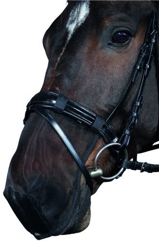 Horse Guard Nasenschutz / Nüsternschutz schwarz (Pony) von Horse Guard