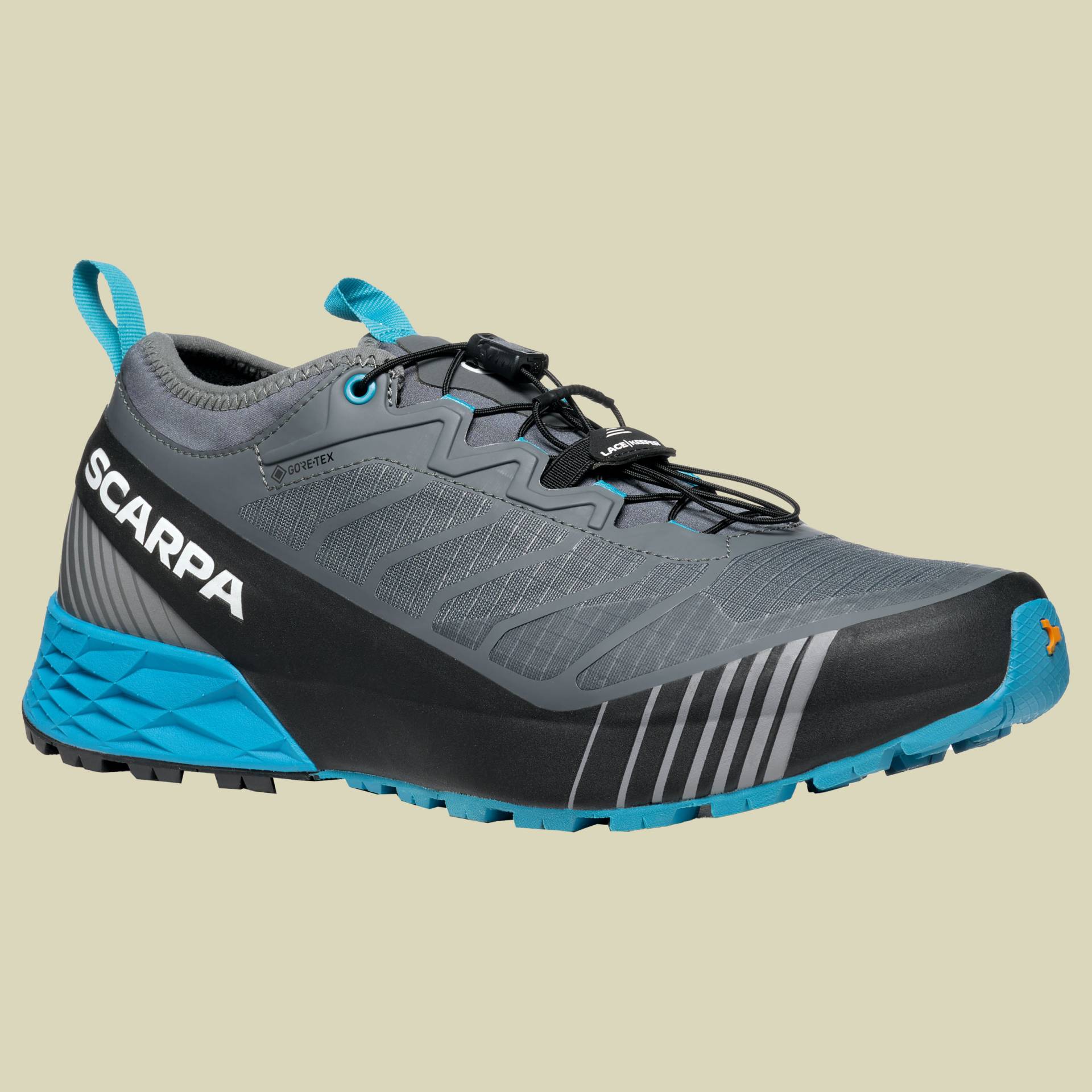 Ribelle Run GTX Men Größe 43,5 Farbe anthracite/lakeblue von Scarpa Schuhe