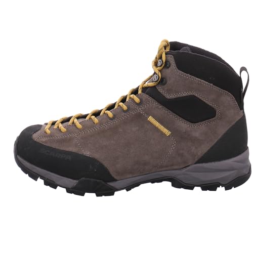 Scarpa Schuhe Mojito Hike GTX Wide Men Größe 42,5 titanium/mustard von Scarpa Schuhe