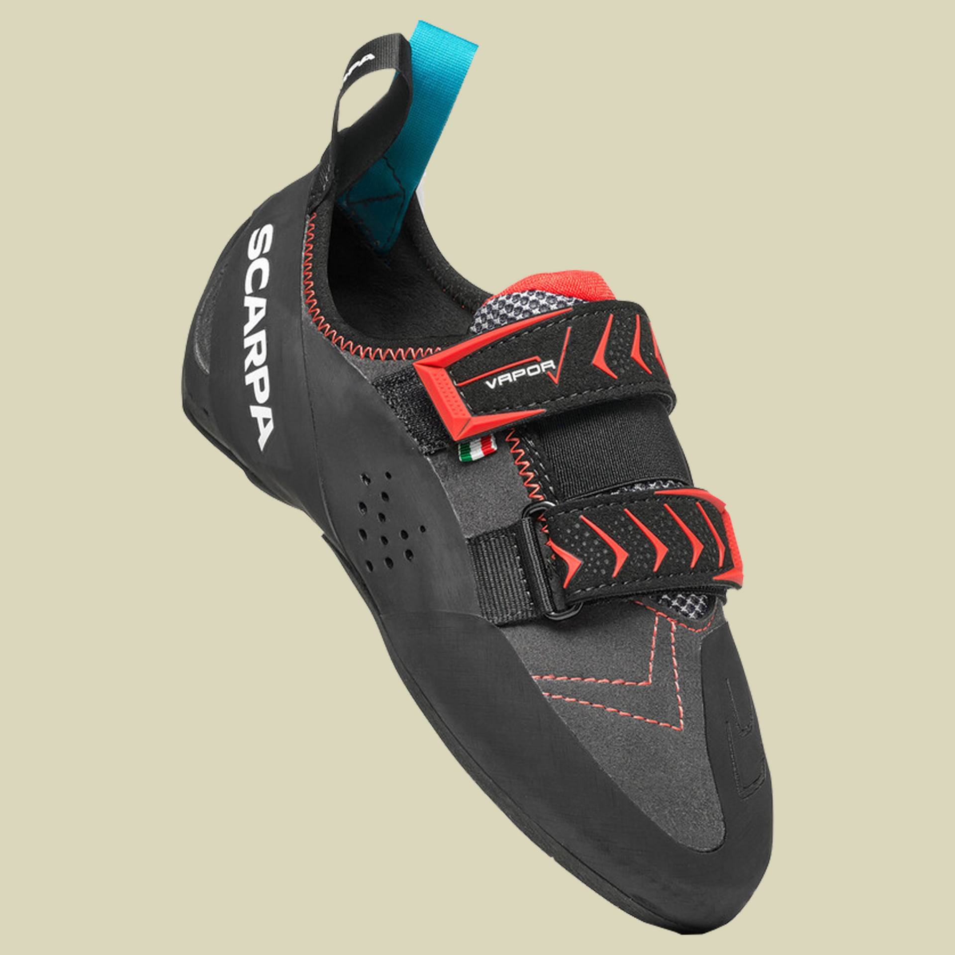 Vapor V LV Unisex 40,5 grau - Farbe smoke/coral von Scarpa Schuhe