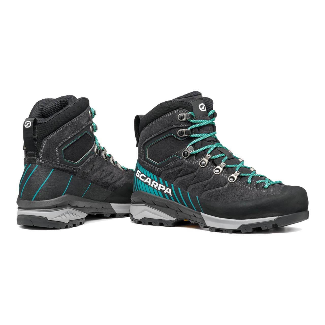 Scarpa Mescalito TRK GTX Wmn - Dark Anthracite/Tropical Green, 40.0 von Scarpa