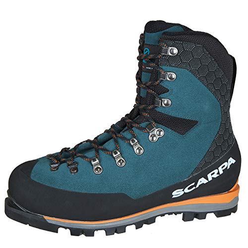 Scarpa Mont Blanc GTX, Wanderstiefel für Herren, Blau (Lake Blue Gore Tex Agm Essential Ac), 45.5 EU von Scarpa