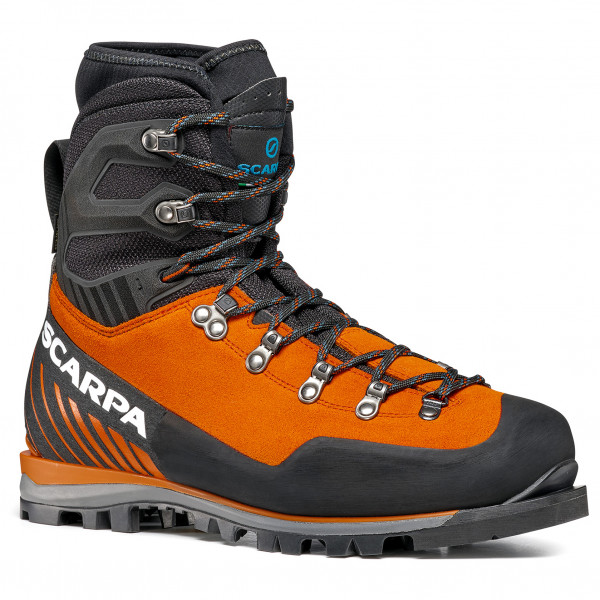 Scarpa - Mont Blanc Pro GTX - Bergschuhe Gr 45 orange/grau von Scarpa