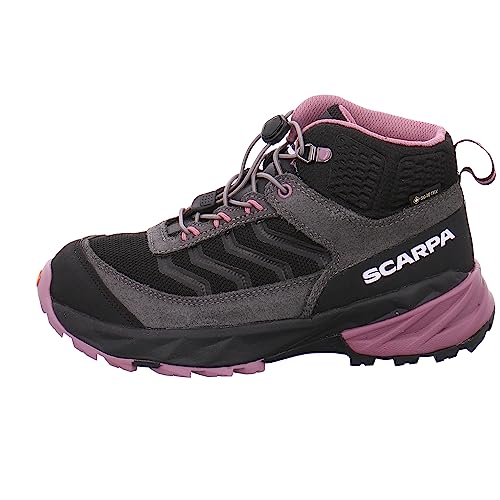 Scarpa Schuhe Rush Mid S Kid GTX Größe 33 dark gray/lilac von Scarpa