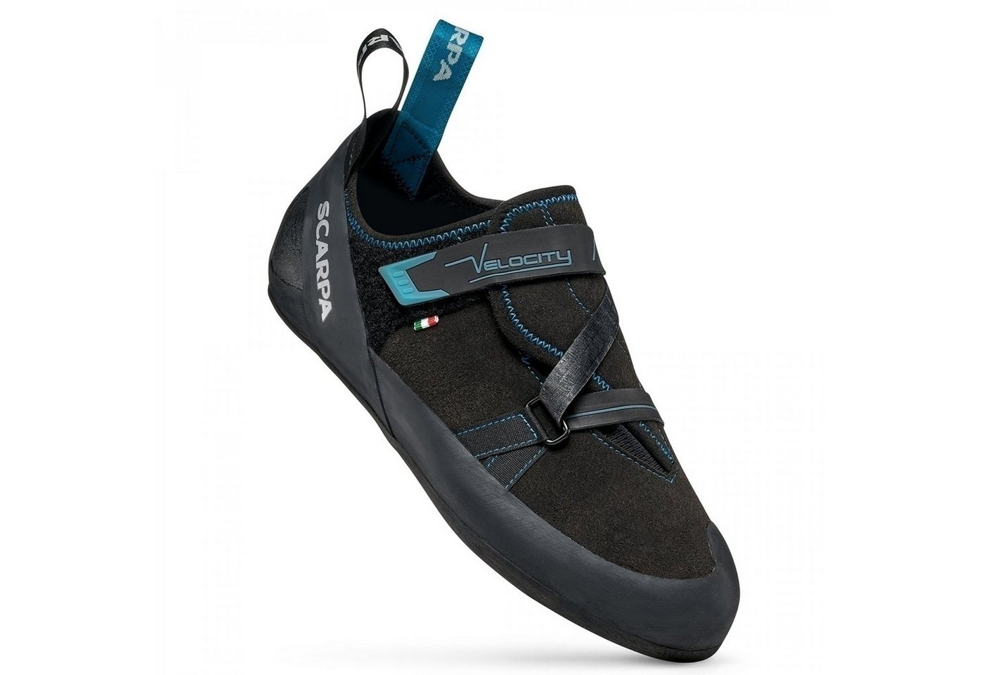 Scarpa Velocity Herren Kletterschuh schwarz/blau Kletterschuh von Scarpa