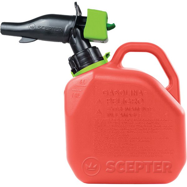 Scepter Smartcontrol Gasoline Fuel Can 3.8l Rot von Scepter