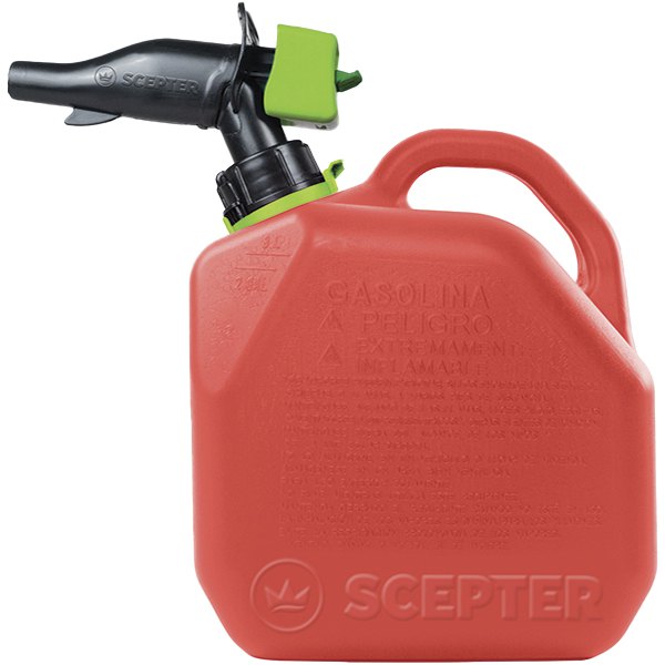 Scepter Smartcontrol Gasoline Fuel Can 7.6l Rot von Scepter