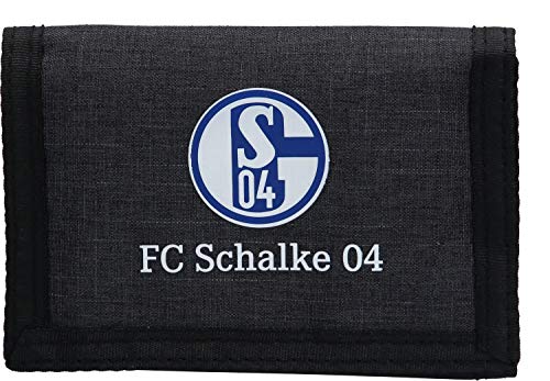 S04 Geldbörse Geldbeutel schwarz anthrazit FC Schalke 04 von FC Schalke 04