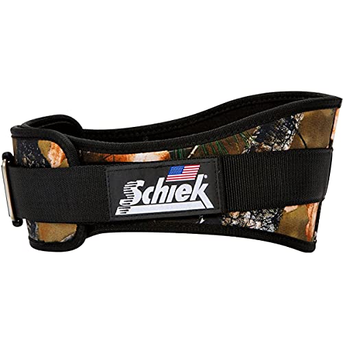 Schiek Sports Gewichthebergürtel Modell 2006 in Camouflage Nature (XL) von Schiek