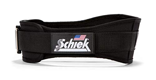 Schiek Sports Nylon-Hebegürtel, 11,4 cm, XXL, Schwarz von Schiek