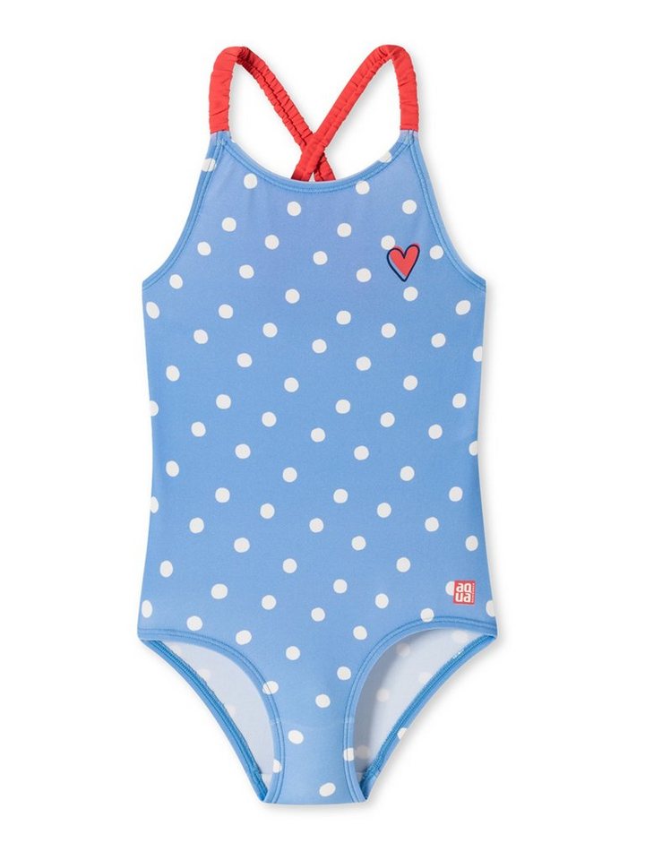 Schiesser Badeanzug Aqua Kids Girls Bade-Anzug Schwimmen bauchweg von Schiesser