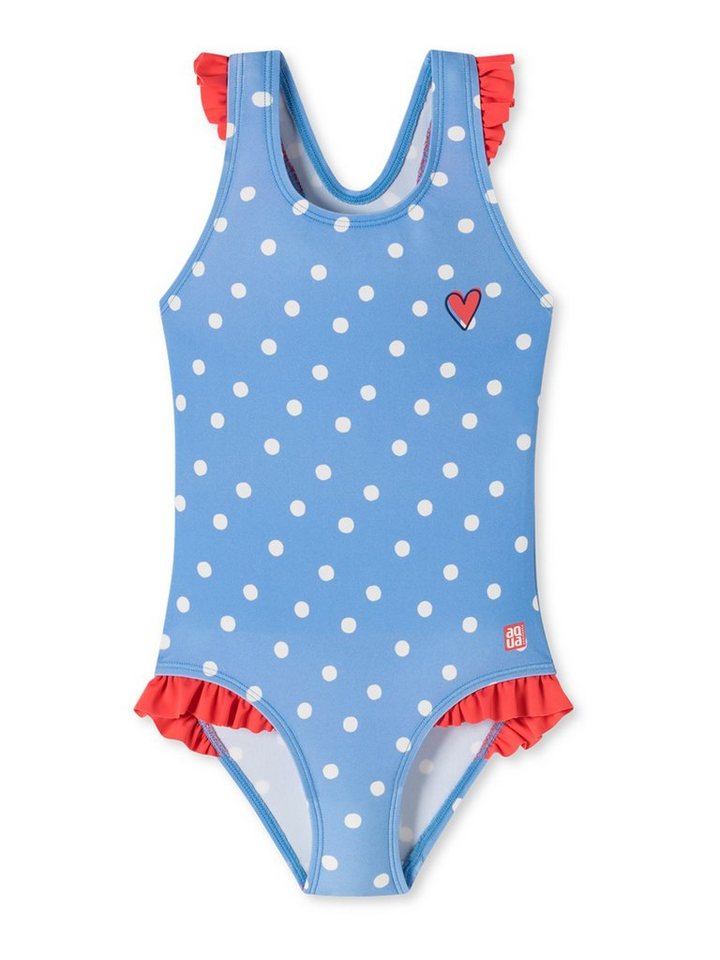 Schiesser Badeanzug Aqua Kids Girls Bade-Anzug Schwimmen bauchweg von Schiesser