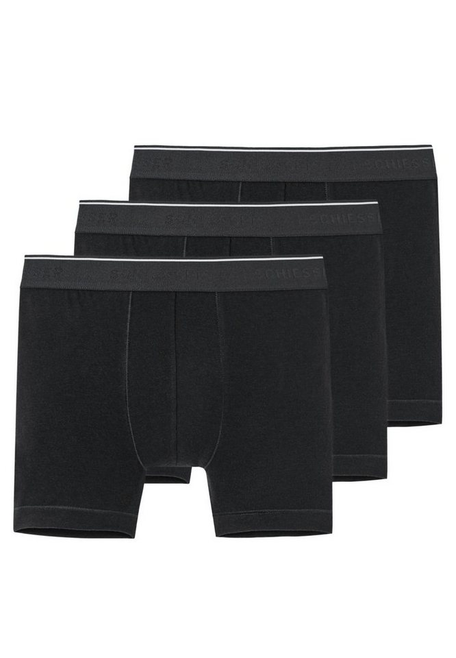 Schiesser Retro Boxer 3er Pack Personal Fit (Spar-Set, 3-St) Retro Short / Pant - Ohne Eingriff - Körpernahe Shorts für Herren von Schiesser