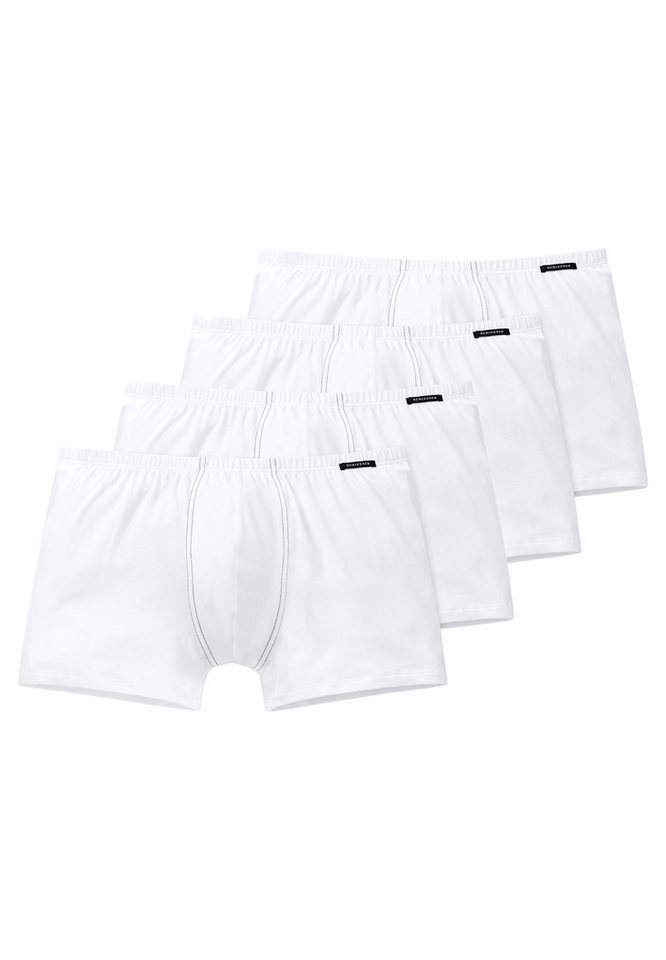 Schiesser Retro Boxer 4er Pack Cotton Essentials (Spar-Set, 2-St) Shorts - Baumwolle - Ohne Eingriff - von Schiesser