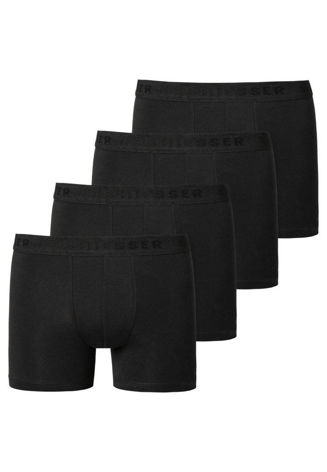 Schiesser Retro Boxer 4er Pack Teens Boys 95/5 Organic Cotton (Spar-Set, 4-St) Retro Short / Pant - Baumwolle - Ohne Eingriff - von Schiesser