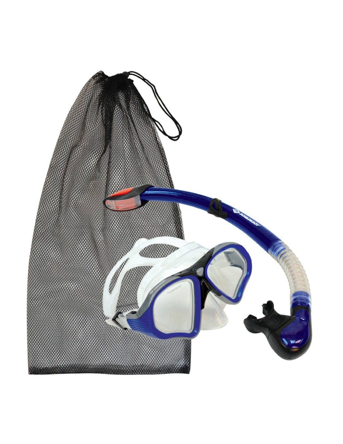 Schildkröt Schnorchel Set Pro Palau - 2-teiliges Set mit Taucherbrille & Schnorchel, blau von Schildkröt Fun Sports
