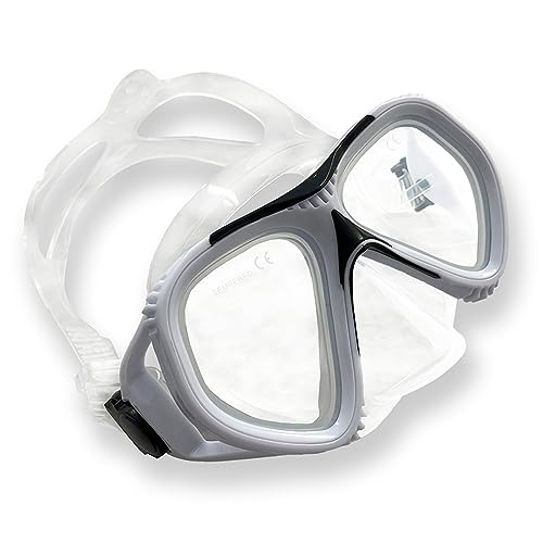 Schildkröt® Taucherbrille Tupai, Erwachsenen Tauchmaske, Zweiglasmaske, hochwertiges Silikon, verstellbares Kopfband von Schildkröt