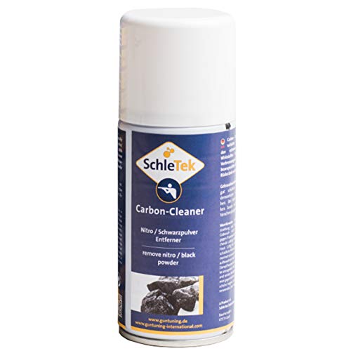 SchleTek Carbon Reiniger gegen hartnäckige Rückstände im Waffenlauf - 150 ml Pumpspray von SchleTek