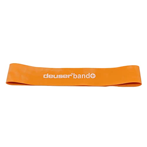 Deuser Trainingsband Plus mittel, orange, One Size, 116102 von Deuser
