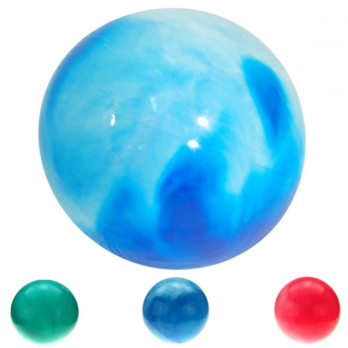 Schnooridoo 4 x Spielball Spielbälle marmoriert 20 cm Ball Wasserball Strandball Marmor Beachball von Schnooridoo