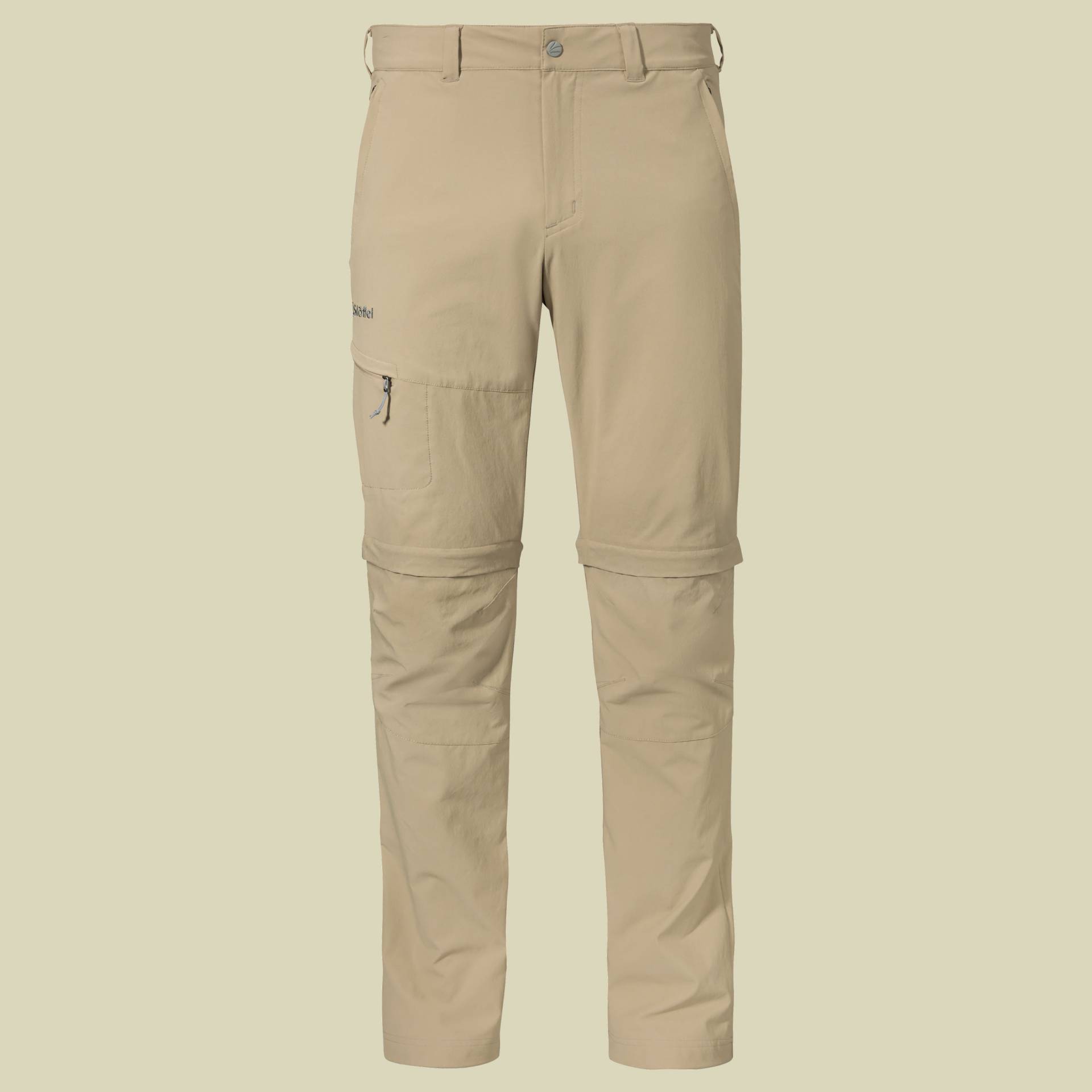 Pants Koper1 Zip Off Men beige 52 - brandon beige von Schöffel