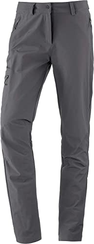 Schöffel Damen Pants Ascona leichte und komfortable Wanderhose für Frauen, vielseitige Outdoor Hose mit optimaler Passform und praktischen Taschen, Asphalt, 17 von Schöffel