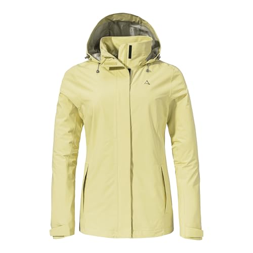 Schöffel Damen Jacket Gmund L, Cornsilk, 40 EU von Schöffel